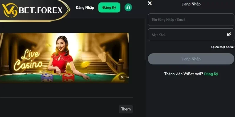 Có cần phải trả tiền để đăng nhập V9BET không